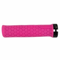 Race Face Getta Grip Lock-on 33mm Magenta/black -Fahrradladen race face getta grip lock on 33mm magenta black2