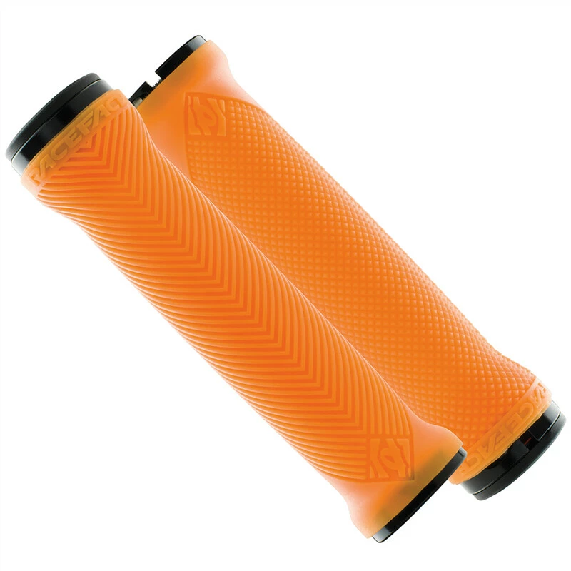 Race Face Lovehandle Grips Lock-On 30mm Orange 3 Race Face Lovehandle Grips Lock-On 30mm Orange