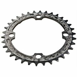 Race Face SingleChainring N/W 104BCD 10-12SPD Black 104x38T