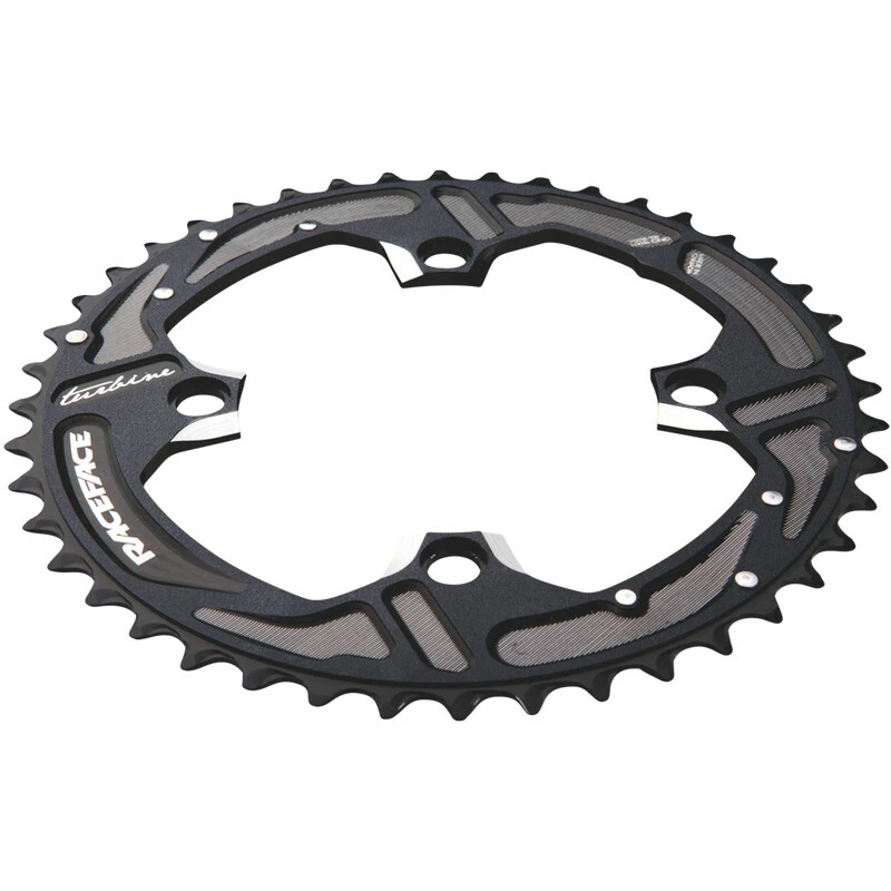 Race Face Turbine Chainring 2x10 SPD Black 26-T 3 Race Face Turbine Chainring 2x10 SPD Black 26-T