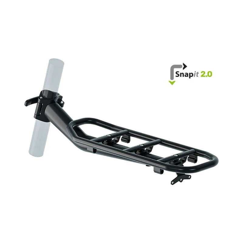 Racktime Clipit 2.0 Gepäckträger Sattelstützen Montage, Schwarz 5 Racktime Clipit 2.0 Gepäckträger Sattelstützen Montage, Schwarz – Bild 3