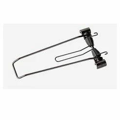 Racktime Federklappe, Clamp-it Black, Rohr &Oslash; 12 Mm, Plattform-Innenmass 70 Mm