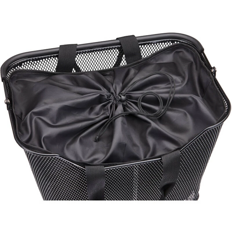 Racktime Gepäckträgertasche Lea, Schwarz, 30 X 24 X 22cm, Mit Tragegriffe Und Regenschutz 5 Racktime Gepäckträgertasche Lea, Schwarz, 30 X 24 X 22cm, Mit Tragegriffe Und Regenschutz – Bild 3