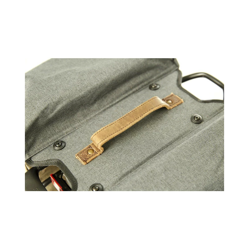 Racktime Heda 2.0 Doppelseitentasche 2x12 Liter, Grau 6 Racktime Heda 2.0 Doppelseitentasche 2x12 Liter, Grau – Bild 4