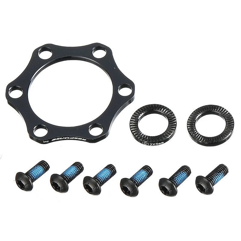 Response Bremsscheiben Adapter, BOOST Alu 6061, OD19mm ID12mm 3mm 2Stk +3mm Disc Spacer Black 3 Response Bremsscheiben Adapter, BOOST Alu 6061, OD19mm ID12mm 3mm 2Stk +3mm Disc Spacer Black