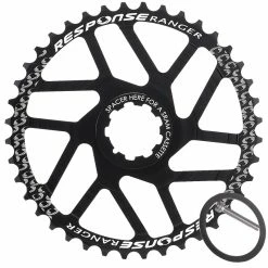 Response Kettenblatt, Sprocket 42T Alu 7075 CNC Inkl. Spacer, Shimano/SRAM Rear, 1x10speed