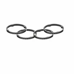 Response Spacer, 3K Carbon 3mm 1g SET 4 St&uuml;ck FHS-SP03K