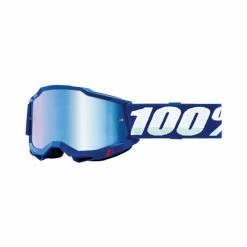 Ride 100% Goggles Accuri 2 Blue, Linse Blau Verspiegelt