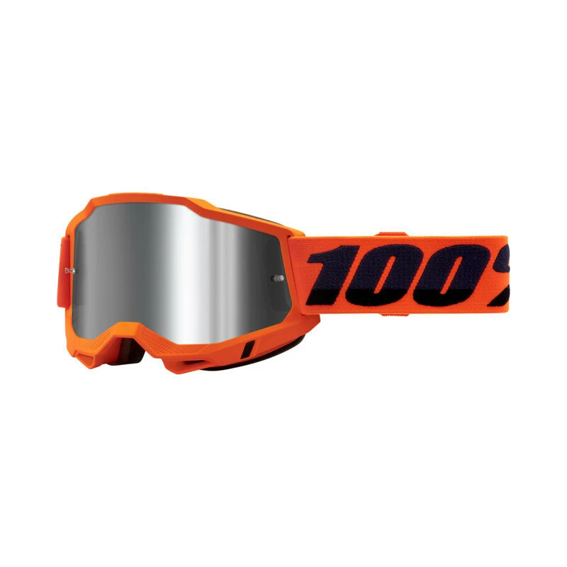 Ride 100% Goggles Accuri 2 Neon Orange, Linse Silber Verspiegelt 3 Ride 100% Goggles Accuri 2 Neon Orange, Linse Silber Verspiegelt