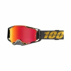 Ride 100% Goggles Armega HiPer Falcon 5, Linse Rot Verspiegelt