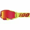 Ride 100% Goggles Armega HiPer Solaris, Linse Rot Verspiegelt