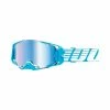Ride 100% Goggles Armega Oversized Sky, Linse Blau Verspiegelt -Fahrradladen ride 100 goggles armega oversized sky linse blau verspiegelt
