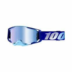 Ride 100% Goggles Armega Royal, Linse Blau Verspiegelt