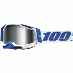 Ride 100% Goggles Racecraft 2 Isola, Linse Silber Verspiegelt