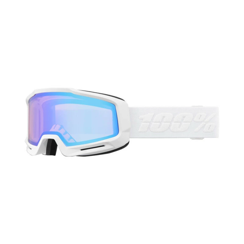 Ride 100% Okan Hiper Goggle White - Mirror Turquoise 3 Ride 100% Okan Hiper Goggle White - Mirror Turquoise
