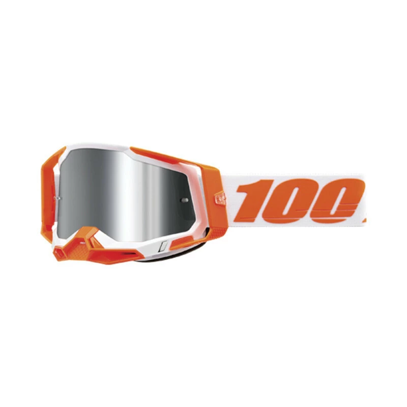 Ride 100% Racecraft 2 Goggle Orange - Mirror Silver 4 Ride 100% Racecraft 2 Goggle Orange - Mirror Silver – Bild 2
