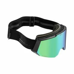 Ride 100% Snowcraft Hiper Goggle Black - Mirror Green -Fahrradladen ride 100 snowcraft hiper goggle black mirror green3
