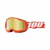 Ride 100% Strata 2 Goggle Orange - Mirror Gold