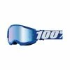 Ride 100% Strata 2 Jr. Goggle Blau - Mirror Blau -Fahrradladen ride 100 strata 2 jr goggle blau mirror blau