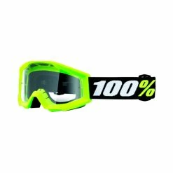 Ride 100% Strata Mini Goggle Gelb - Klar
