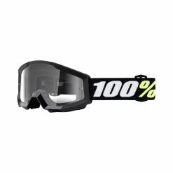 Ride 100% Strata Mini Goggle Schwarz - Klar