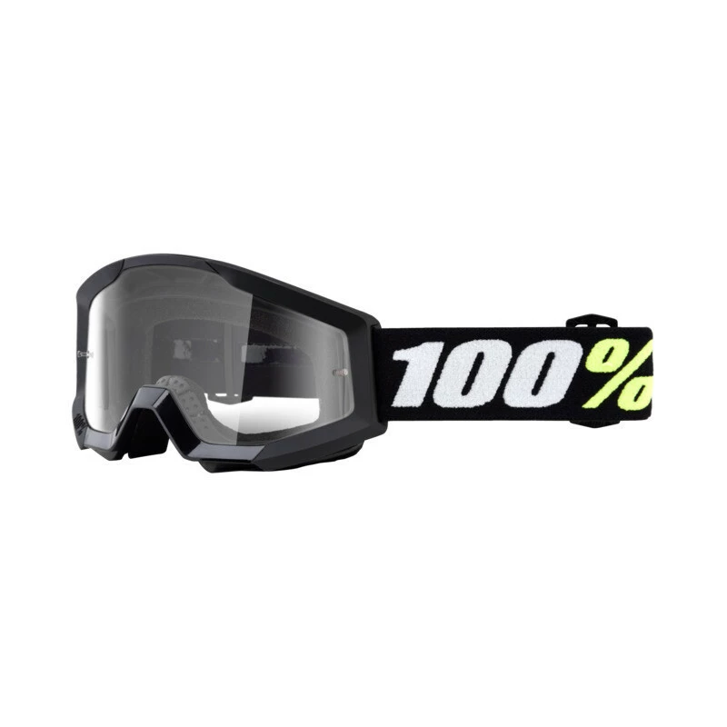 Ride 100% Strata Mini Goggle Schwarz - Klar 3 Ride 100% Strata Mini Goggle Schwarz - Klar