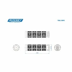 Ritchey Lenkergriffe Comp Trail True Grip, Schwarz, 125mm -Fahrradladen ritchey lenkergriffe comp trail true grip schwarz 125mm2