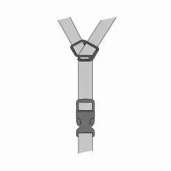 Rudy Project RudyProject Central Helmstraps Silver