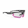 Rudy Project RudyProject Fotonyk ImpactX2 Brille Matte Black-pink Fluo, Photochromic Black -Fahrradladen rudyproject fotonyk impactx2 brille matte black pink fluo photochromic black