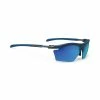 Rudy Project RudyProject Rydon Slim Brille Matte Blue Navy, Multilaser Blue -Fahrradladen rudyproject rydon slim brille matte blue navy multilaser blue