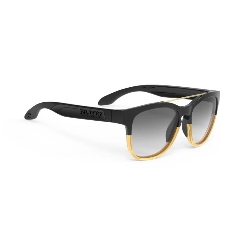 Rudy Project RudyProject Spinair 59 Brille Black Gloss-honey, Smoke Deg 3 Rudy Project RudyProject Spinair 59 Brille Black Gloss-honey, Smoke Deg