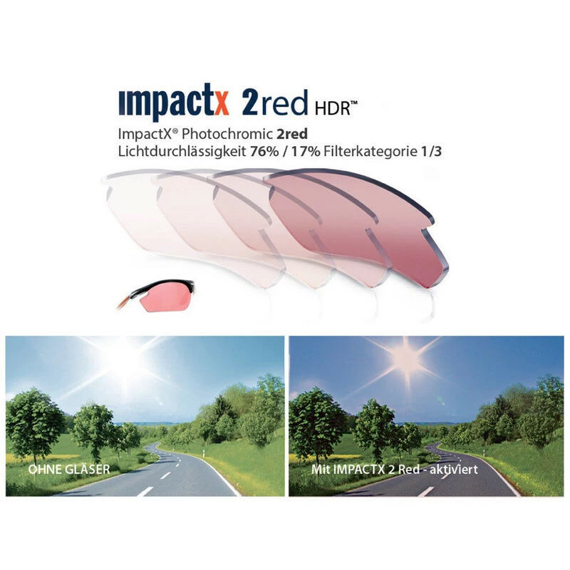 Rudy Project RudyProject Tralyx ImpactX2 Linse Photochromic Red 4 Rudy Project RudyProject Tralyx ImpactX2 Linse Photochromic Red – Bild 2