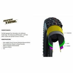 Schwalbe HANS DAMPF 27.5x2.35, Evo, Super Trail, Soft, Falt, Bronze-Skin 60-584, Addix, SnakeSkin, TLE, HS491, E-25 10 Schwalbe HANS DAMPF 27.5x2.35, Evo, Super Trail, Soft, Falt, Bronze-Skin 60-584, Addix, SnakeSkin, TLE, HS491, E-25 -Fahrradladen schwalbe hans dampf 275x235 evo super trail soft falt bronze skin 60 584 addix snakeskin tle hs491 e 254