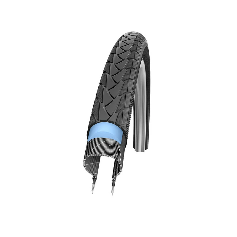 Schwalbe Marathon Plus 700x28C,Drahtreifen Smart Guard ,schwarz-reflex,28-622, HS440 4 Schwalbe Marathon Plus 700x28C,Drahtreifen Smart Guard ,schwarz-reflex,28-622, HS440 – Bild 2