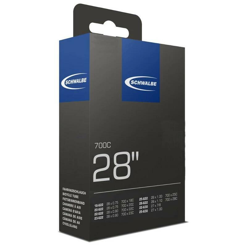 Schwalbe Schlauch 28" SV20 Extra Light 50mm 700x18C-700x23C 3 Schwalbe Schlauch 28" SV20 Extra Light 50mm 700x18C-700x23C