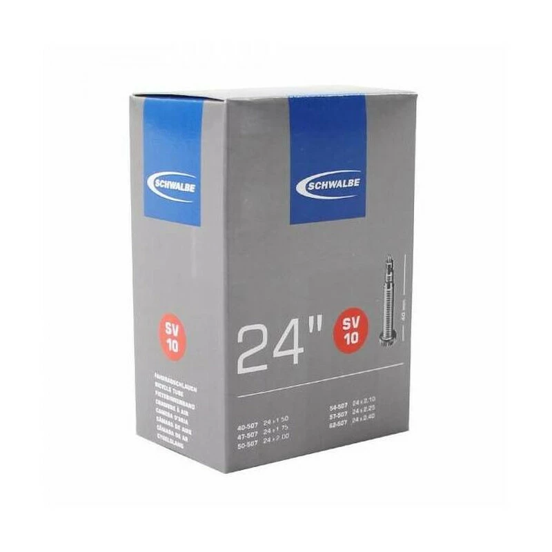 Schwalbe Schlauch SV10 24" 40/62-507 Prestaventil 3 Schwalbe Schlauch SV10 24" 40/62-507 Prestaventil
