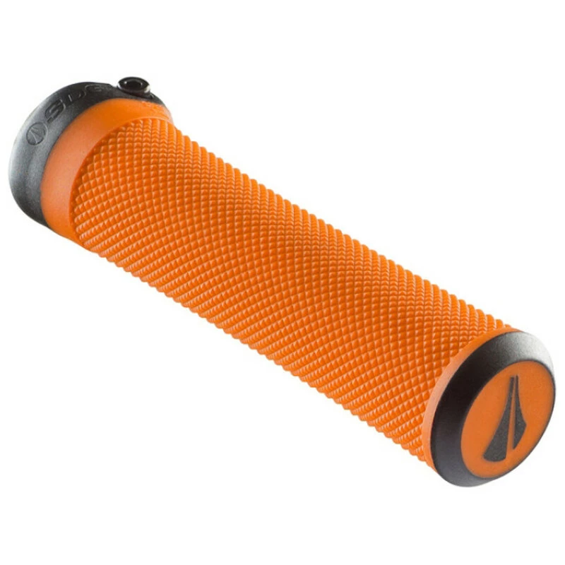 SDG Slater Lock On Grips 135mm Orange Tappered And Ergonomically Ovalized 4 SDG Slater Lock On Grips 135mm Orange Tappered And Ergonomically Ovalized – Bild 2