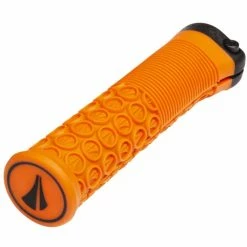 SDG Thrice 33 Lock-On Grip Orange -Fahrradladen sdg thrice 33 lock on grip orange2