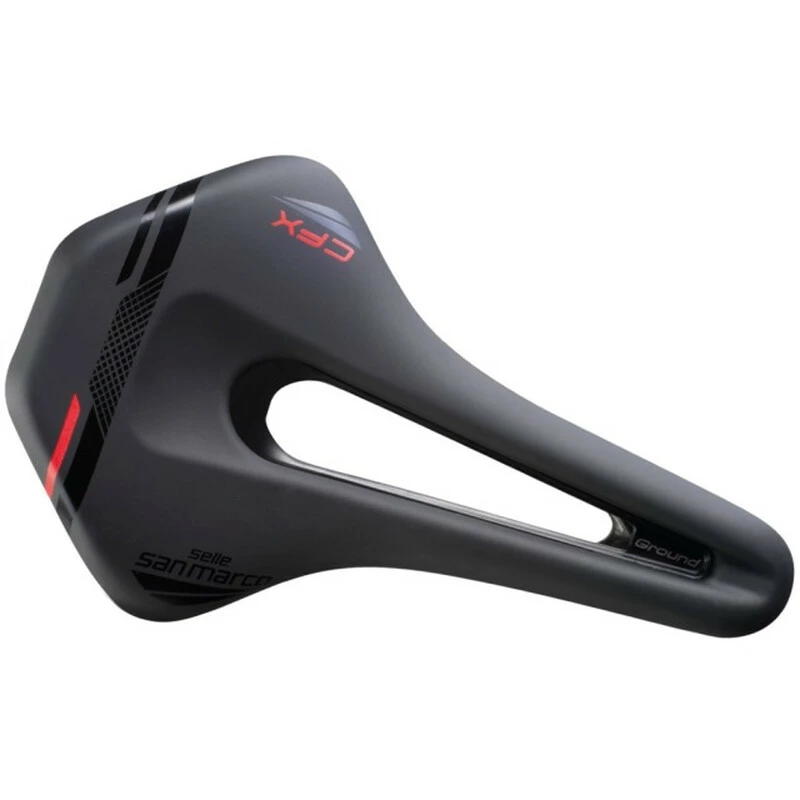 Selle SanMarco GrouND Short CFX Narrow, Carbon DNA , S3 3 Selle SanMarco GrouND Short CFX Narrow, Carbon DNA , S3