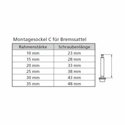 Shimano Adapter Befestigungsschraube 15 Mm Rahmen (M5x21,8) -Fahrradladen shimano adapter befestigungsschraube 15 mm rahmen m5x2182