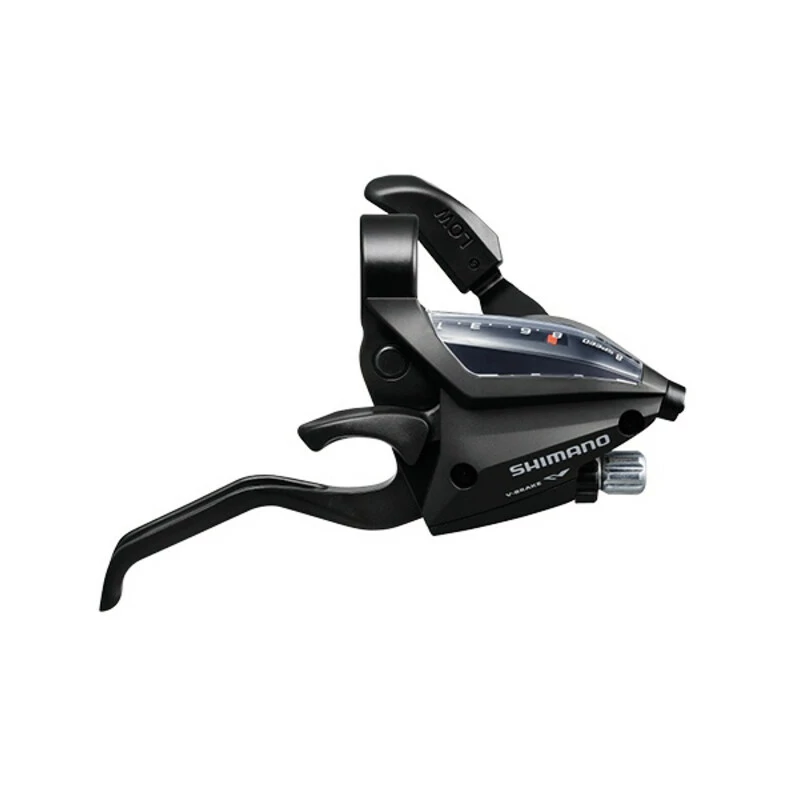 Shimano Brems-/Schalthebel ST-EF500 Links 3-G EZ-Fire V-Brake 2-F Schwarz Box 3 Shimano Brems-/Schalthebel ST-EF500 Links 3-G EZ-Fire V-Brake 2-F Schwarz Box