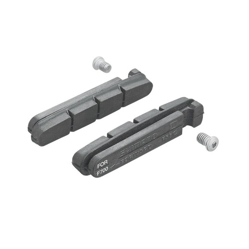 Shimano Bremsgummi R55C Mit Befestigungsschrauben Paar Blister 3 Shimano Bremsgummi R55C Mit Befestigungsschrauben Paar Blister