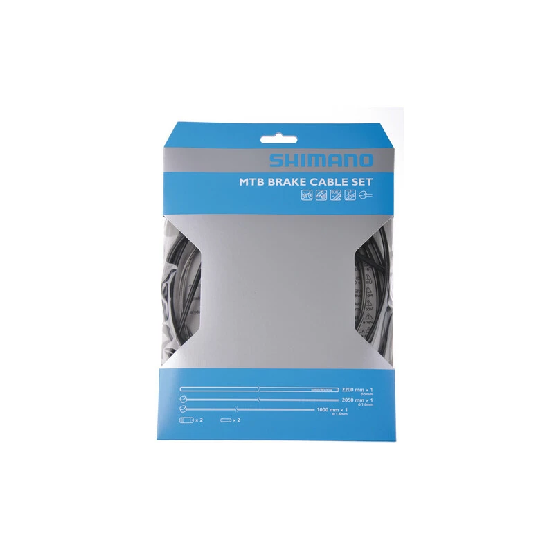 Shimano Bremszugset MTB SZ Bremszugset MTB Schwarz 3 Shimano Bremszugset MTB SZ Bremszugset MTB Schwarz