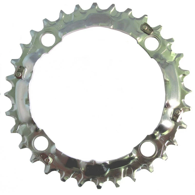 Shimano Deore Kettenblatt 32 Zähne, Y-1DS 98010 FCM510 Silber 3 Shimano Deore Kettenblatt 32 Zähne, Y-1DS 98010 FCM510 Silber