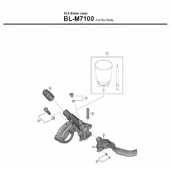 Shimano Hebel BL-M7100 Rechts 8 Shimano Hebel BL-M7100 Rechts -Fahrradladen shimano hebel bl m7100 rechts3
