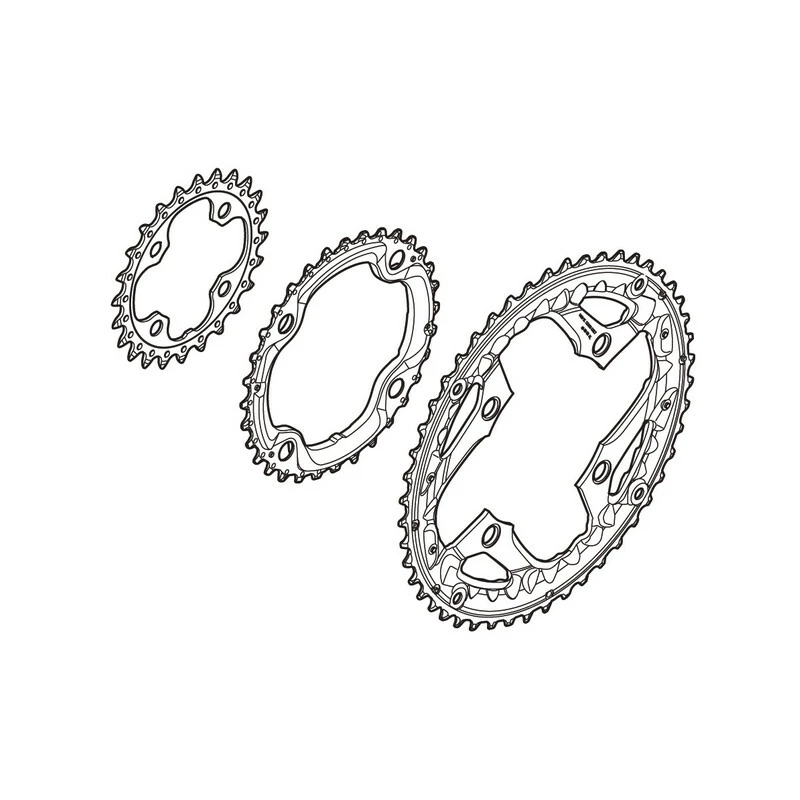 Shimano Kettenblatt Deore LX FC-T551 32 Zähne AE 3 Shimano Kettenblatt Deore LX FC-T551 32 Zähne AE