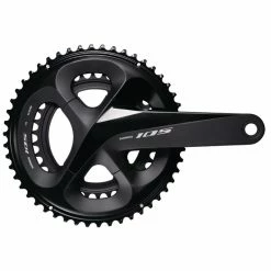 Shimano Kettenradgarnitur 105 FC-R7000 HT II 160 Mm 53x39 Schwarz Box