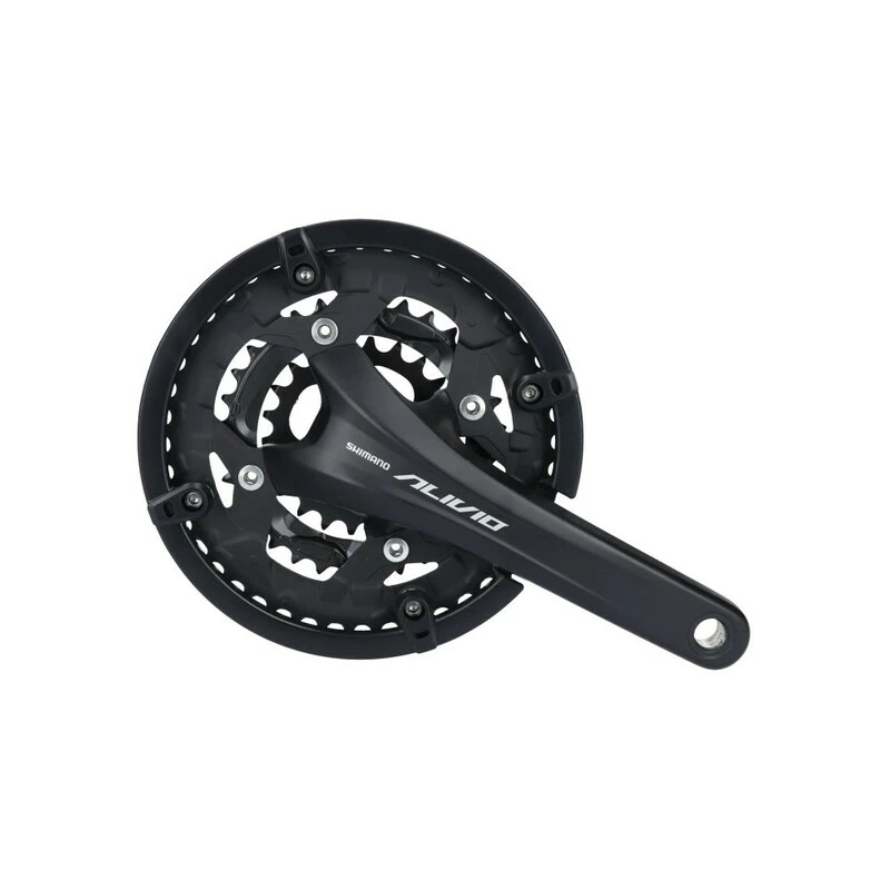 Shimano Kettenradgarnitur Alivio FC-T4060 HTII 175mm 48x36x26 Silber Box 3 Shimano Kettenradgarnitur Alivio FC-T4060 HTII 175mm 48x36x26 Silber Box