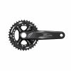 Shimano Kettenradgarnitur Deore FC-M4100 2PCS 10-Gang 170mm 36x26 48.8mm Box -Fahrradladen shimano kettenradgarnitur deore fc m4100 2pcs 10 gang 170mm 36x26 488mm box