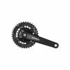 Shimano Kettenradgarnitur FC-MT101 2PCS 9-Gang 175mm 36x22 48.8mm Box -Fahrradladen shimano kettenradgarnitur fc mt101 2pcs 9 gang 175mm 36x22 488mm box